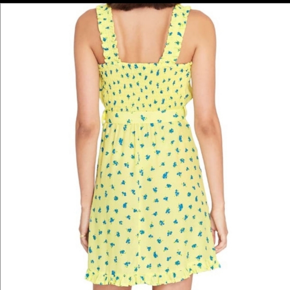 NEW Faithfull the brand Luda Lemon mini dress - Picture 5 of 8